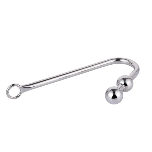 Anal Hooks Steel 4417 Balls Pleasurable Two Anal Hook Stainless 0924
